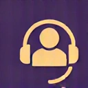 A customer service representative icon, indicating support.