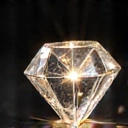 Achievement badge, diamond shape