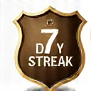 Daily Login Streak Achievement Badge